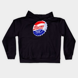 Defunct - Buffalo Bison Hockey Club Kids Hoodie